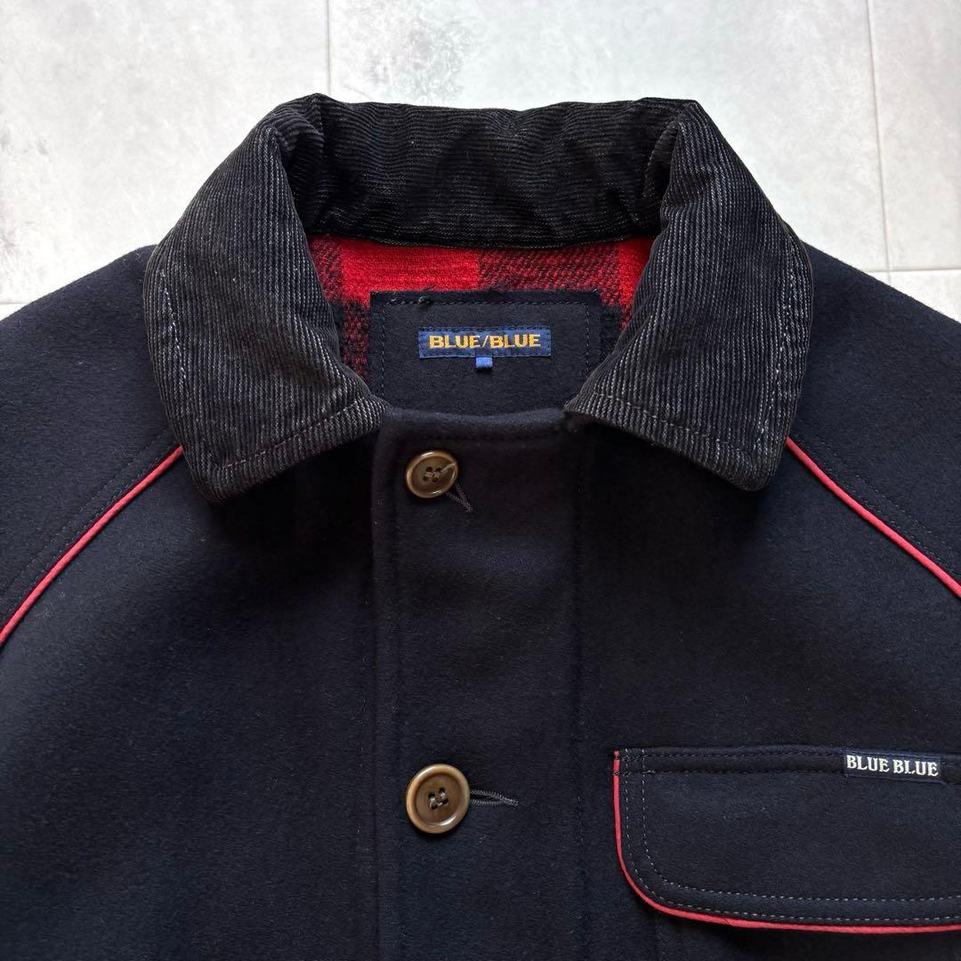 【超希少】ブルーブルー ウールアンゴラ ハンティングジャケット Lサイズ 中綿