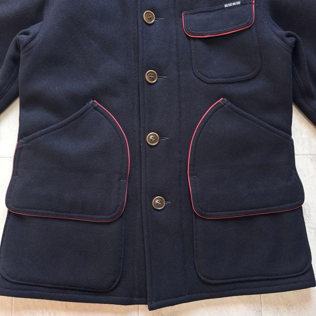 【超希少】ブルーブルー ウールアンゴラ ハンティングジャケット Lサイズ 中綿