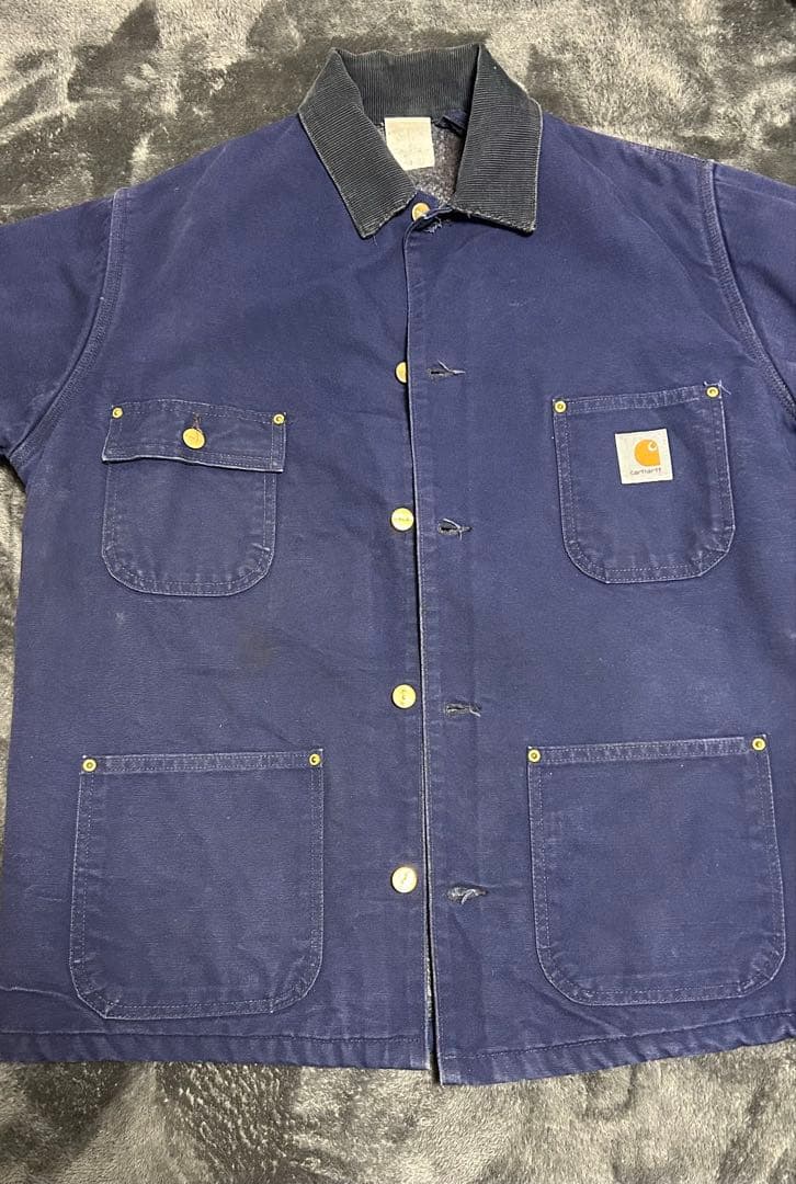 80〜90′sCarhartt チョアコート　カバーオール ワークジャケット