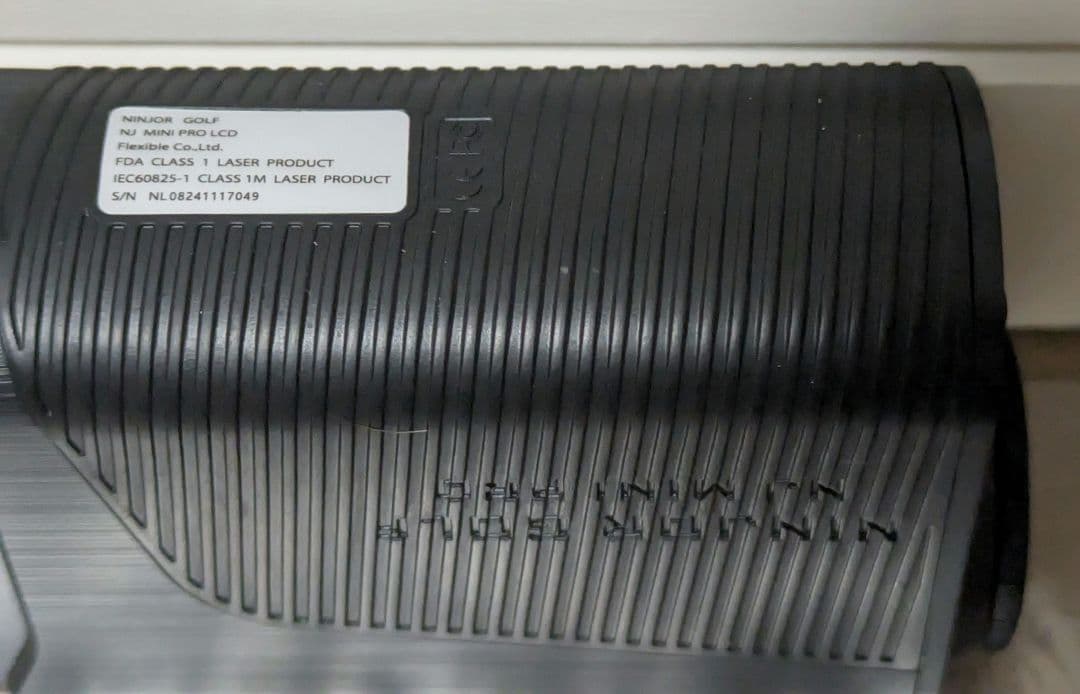 NINJOR GOLF　NJ MINI PRO LCD ゴルフ用距離計　ブラック