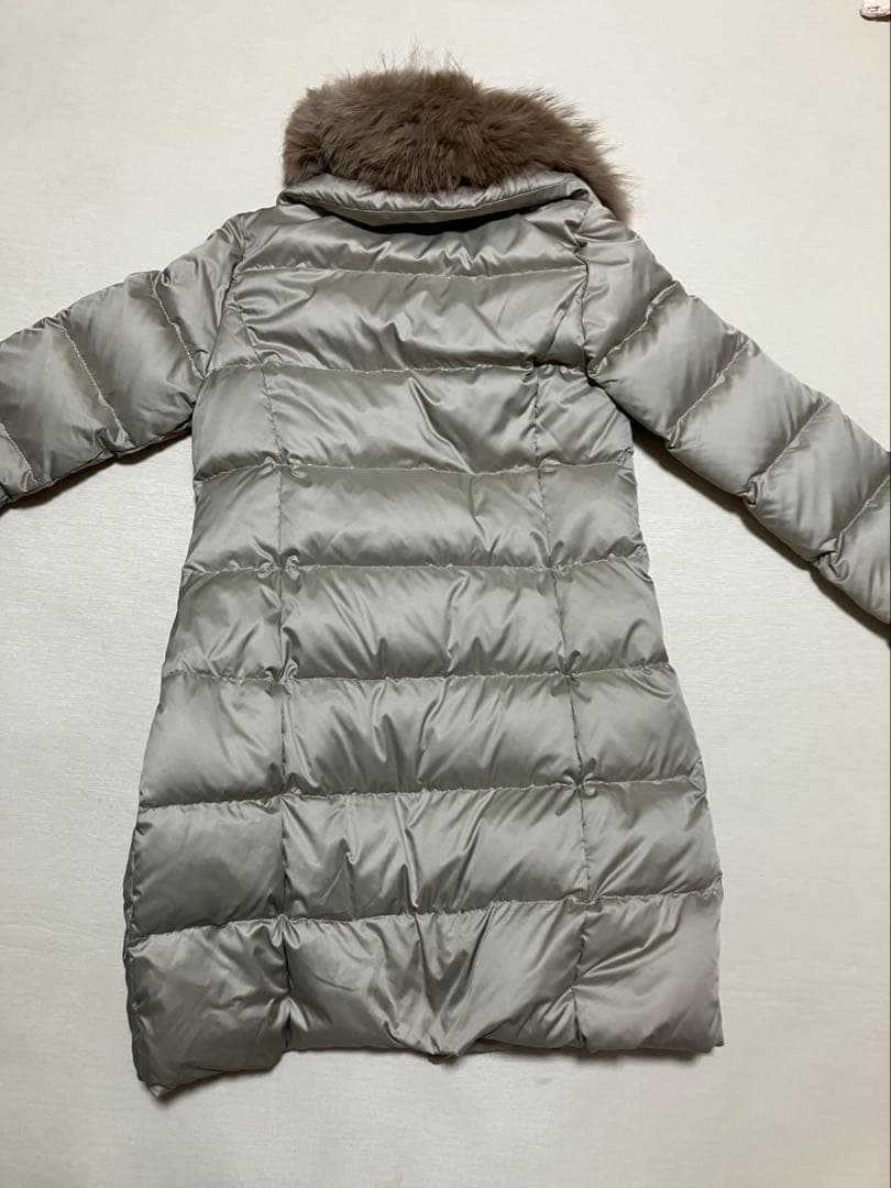 BOSCH ダウンロングコート ファー付き