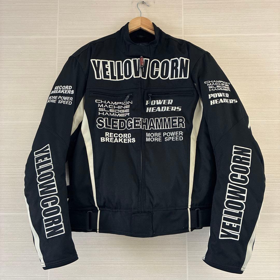 YELLOWCORN バイク用ジャケット 黒