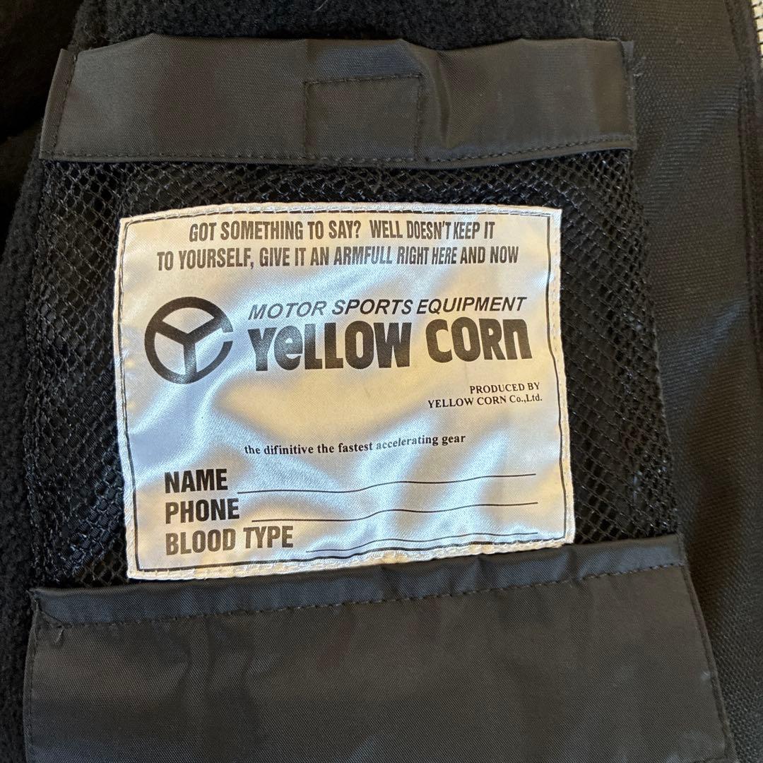 YELLOWCORN バイク用ジャケット 黒