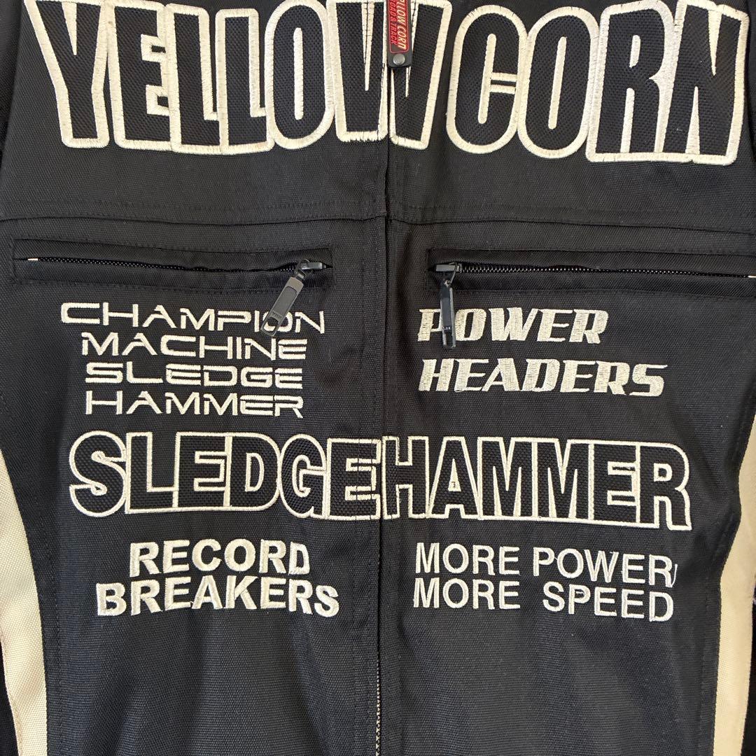 YELLOWCORN バイク用ジャケット 黒