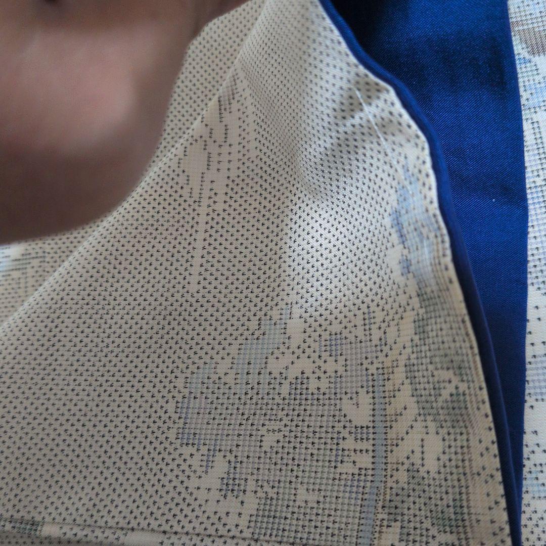 ぶーこたん　未使用　本場白大島紬　紅梅染め袋帯　セット