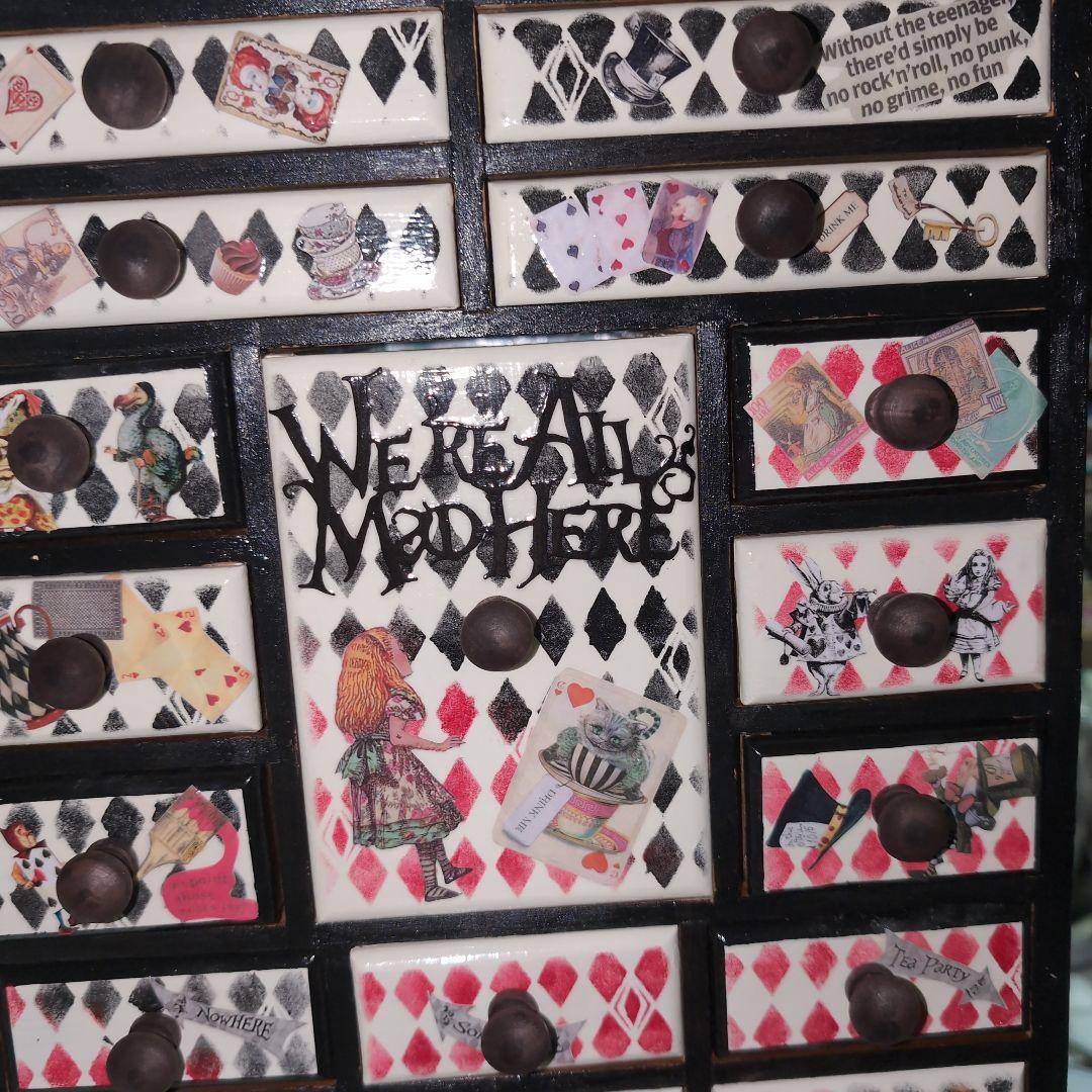 マスカットケーキ不思議の国のアリスチェスト＆ティッシュボックス