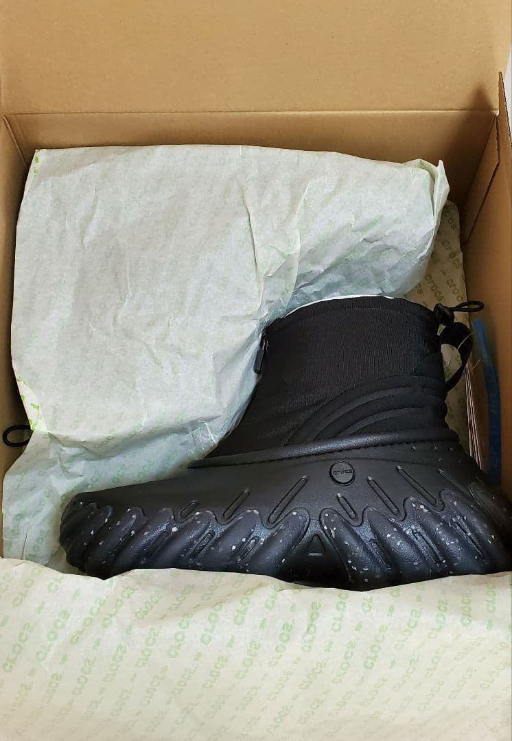 【新品未使用・入手困難】エコー ブーツ ゼット シールド 25㎝　フロントジップ