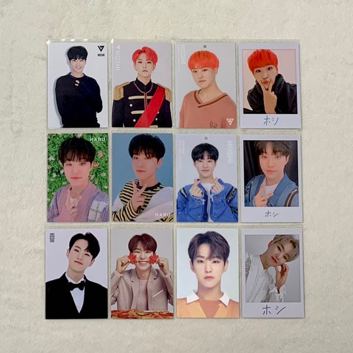 ホシ　SEVENTEEN　HOSHI　トレカ　セブチ　エッジコン　チェキ