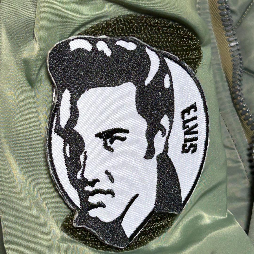 希少　初期M品番　バズリクソンズ　B-15D　MOD　ワッペンフライトジャケット