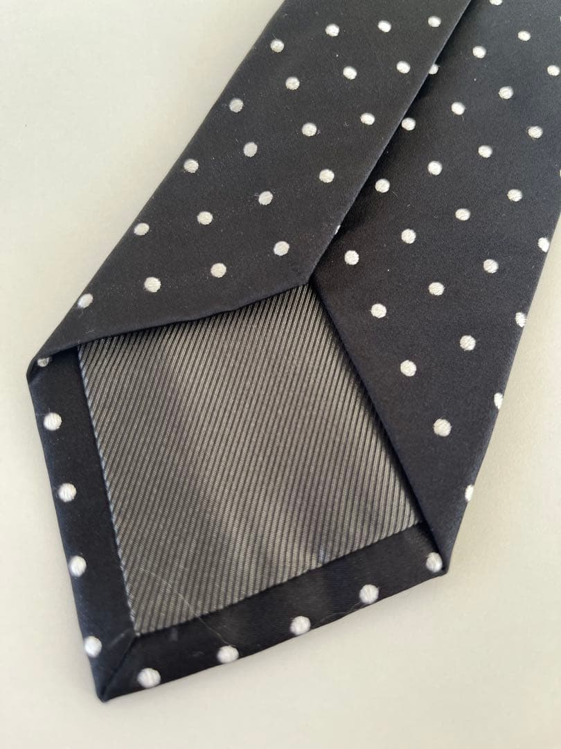 Erico Formicola ドットタイ ネイビー 極美品