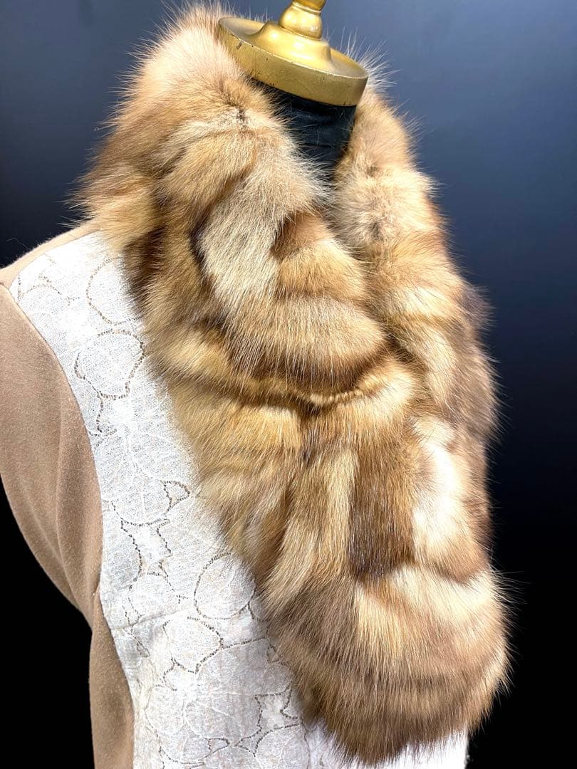 セーブルパッチ　デザインマフラー／品番Ａ／GAKE日本製❣️