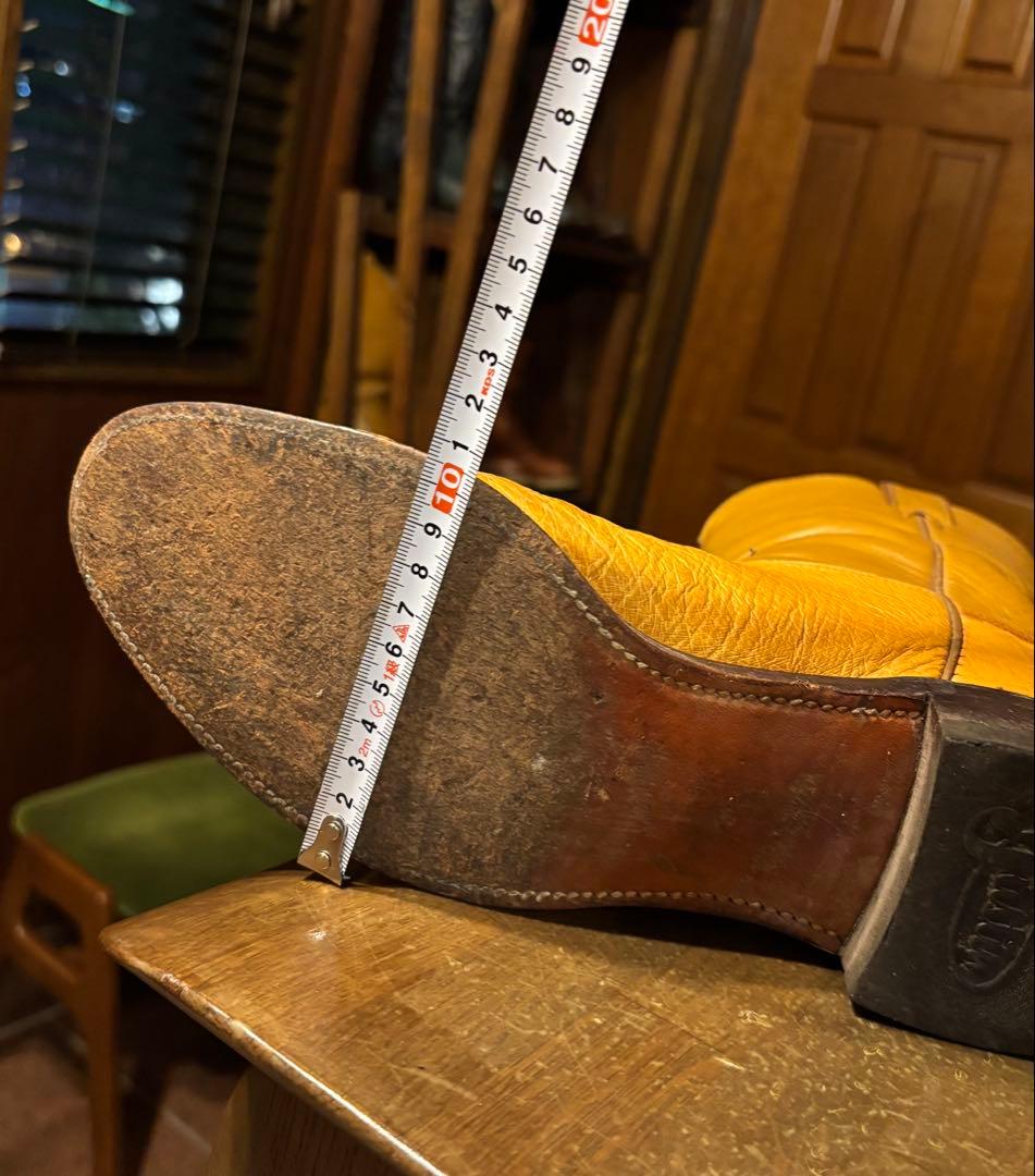 ジャスティン Justin オーストリッチ　ウエスタンブーツ　ブラウン系