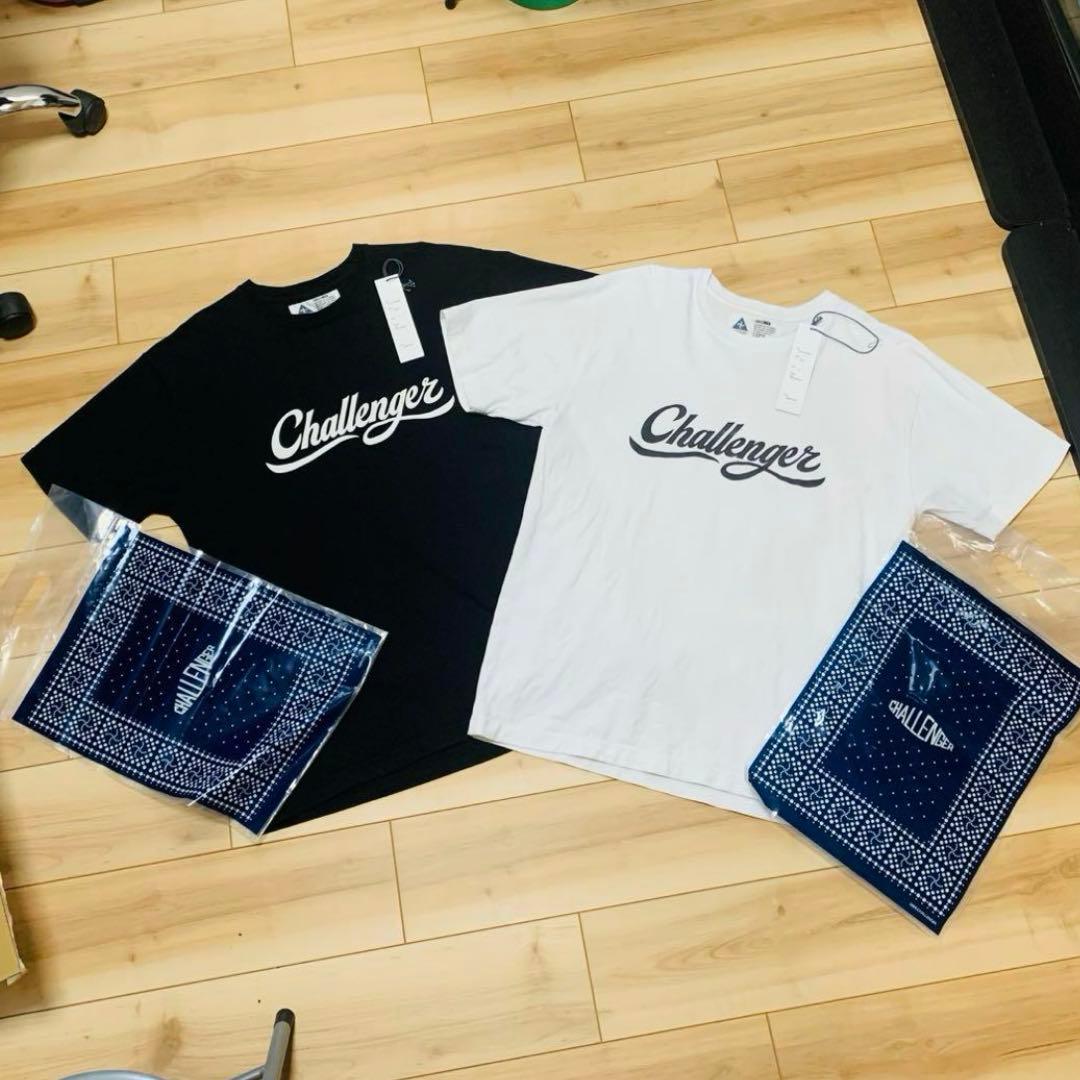 Challenger Script Tシャツ　ブラック　黒　L