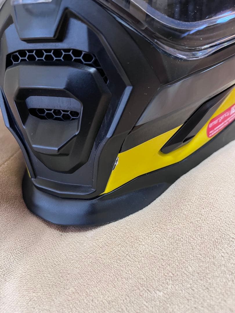 ★TOURATECH Aventuro Carbon2 黒/黄 サイズL