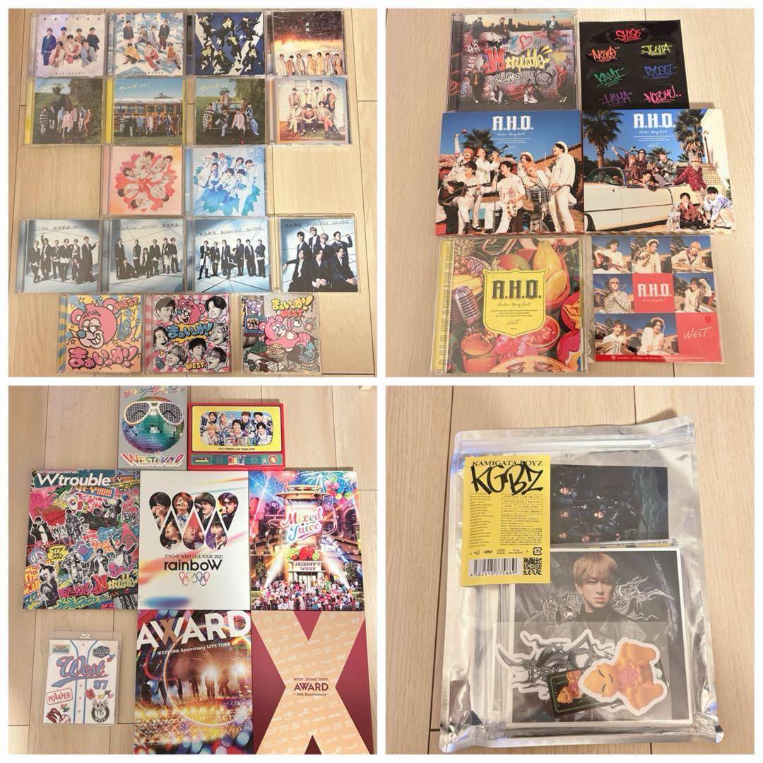 【本日限定価格】初回限定含むWEST. CD・Blu-ray 30点まとめ売り