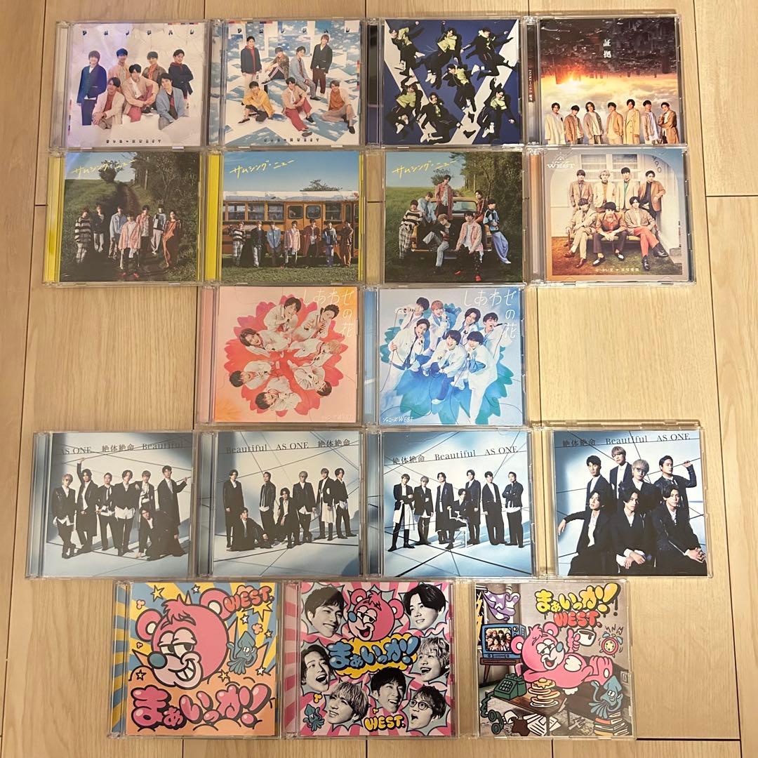 【本日限定価格】初回限定含むWEST. CD・Blu-ray 30点まとめ売り