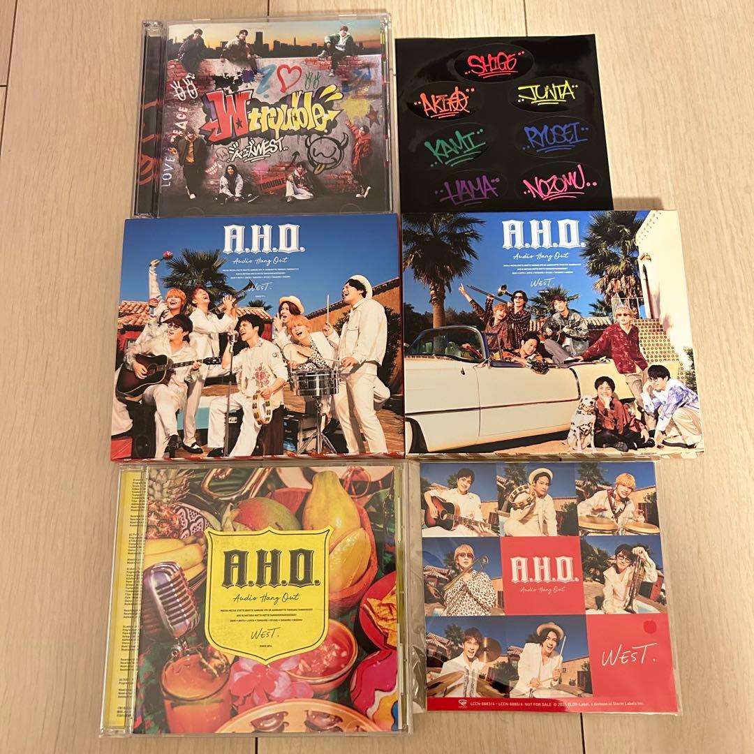 【本日限定価格】初回限定含むWEST. CD・Blu-ray 30点まとめ売り