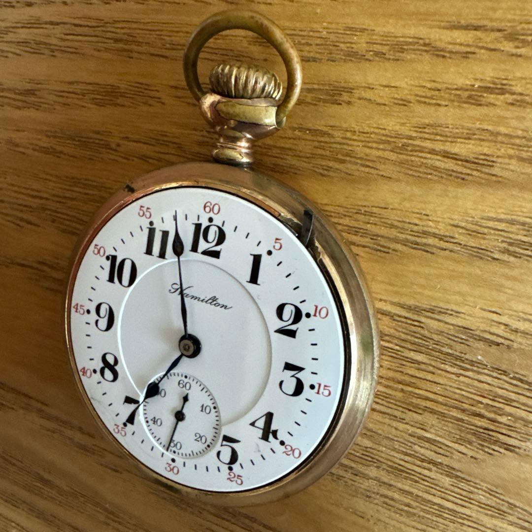 懐中時計 Hamilton model 992