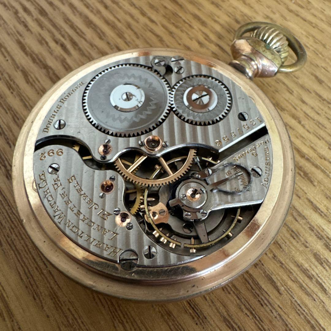 懐中時計 Hamilton model 992