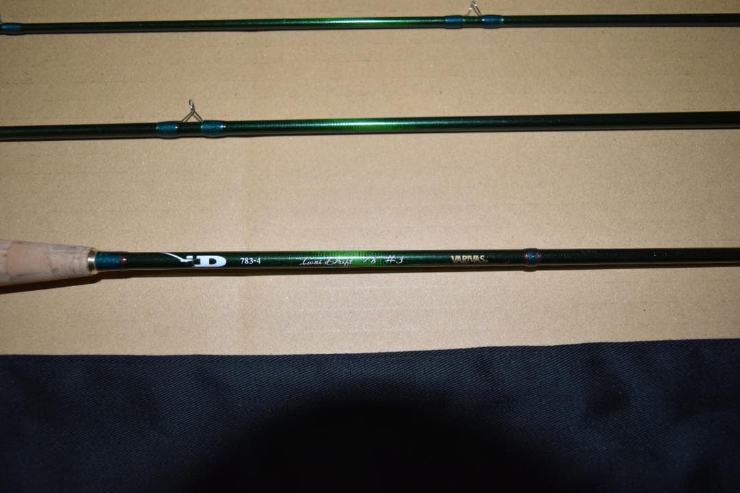 フライロッド　バリバス☆iD-783-4(イワイドリフト) 　3番　４PC
