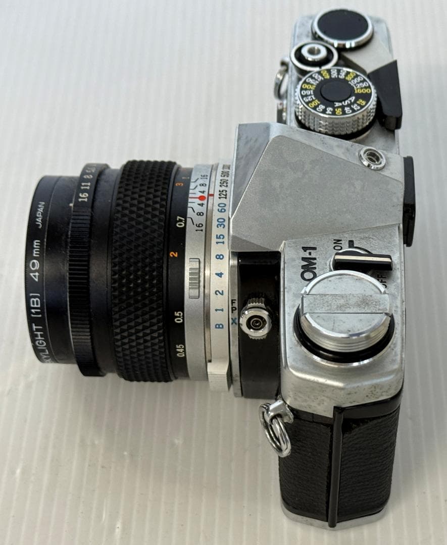 オリンパス OM-1+標準レンズG.ZUIKO Auto-S F1.4 50mm