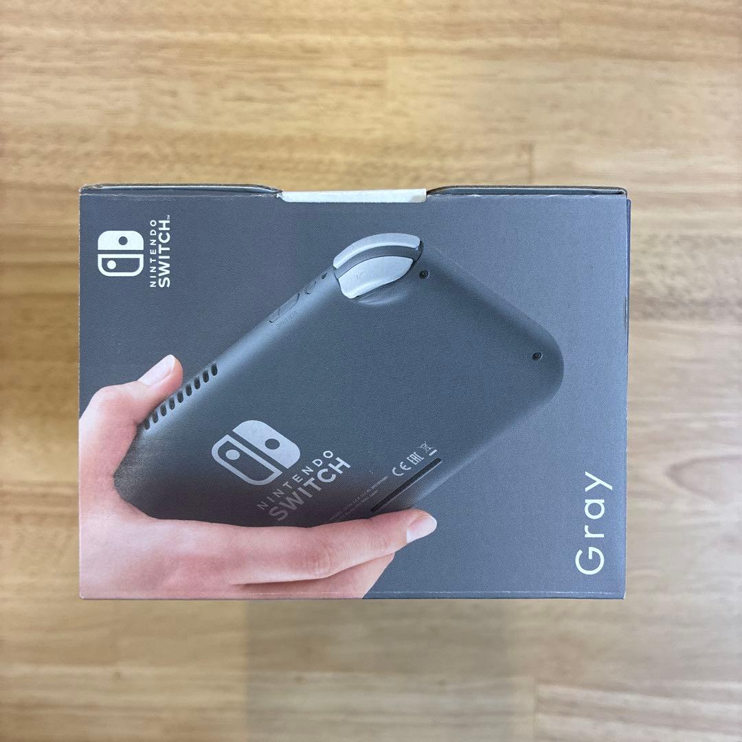 美品 Nintendo Switch Lite グレー 任天堂 スイッチ ライト
