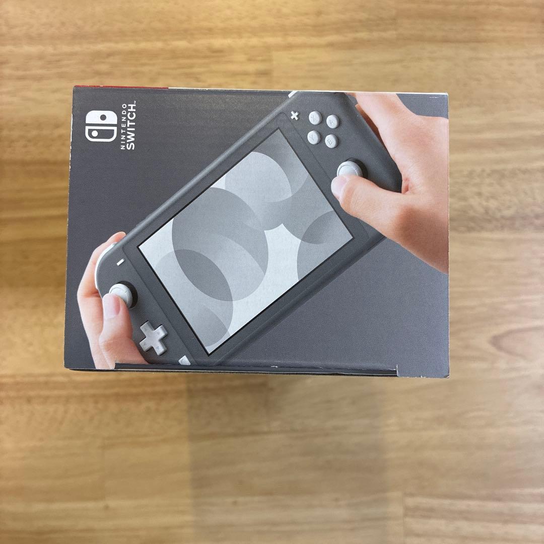 美品 Nintendo Switch Lite グレー 任天堂 スイッチ ライト