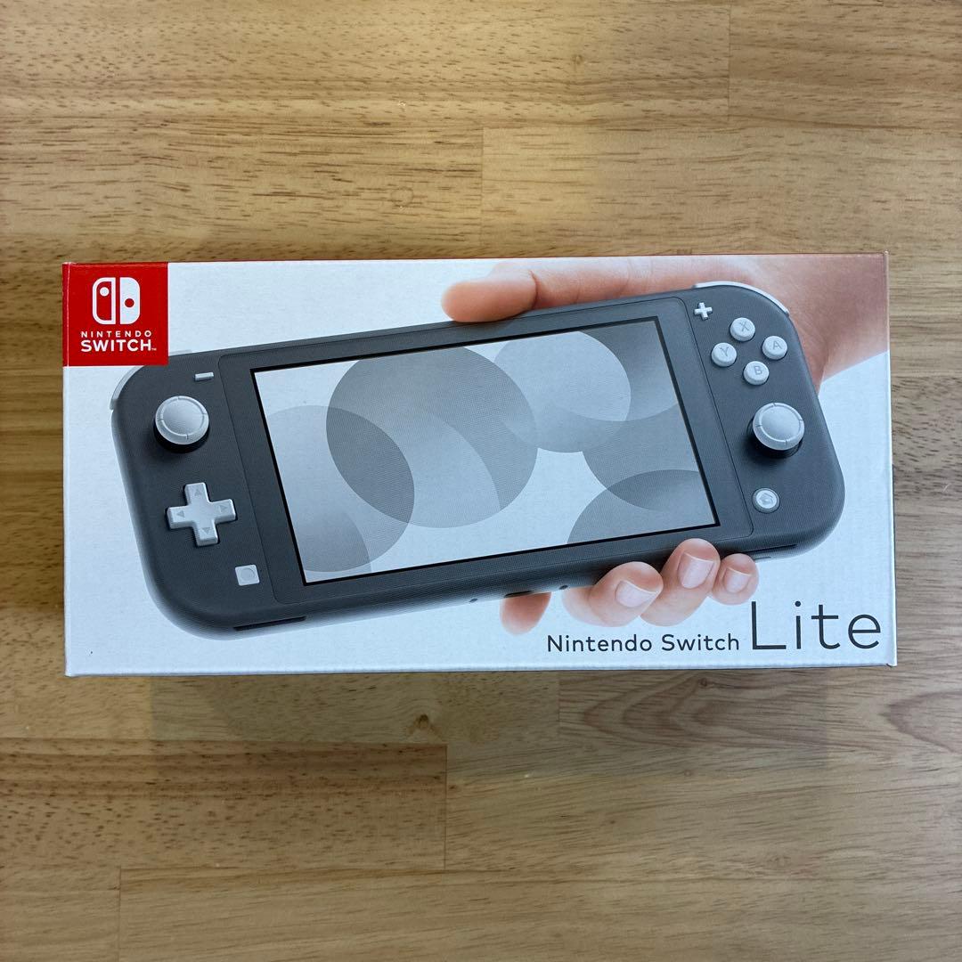 美品 Nintendo Switch Lite グレー 任天堂 スイッチ ライト