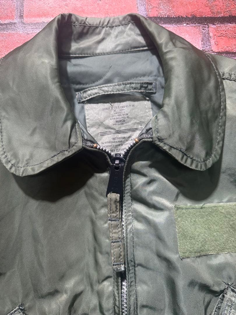 ALPHA CWU-45P USA 90s フライトジャケット M