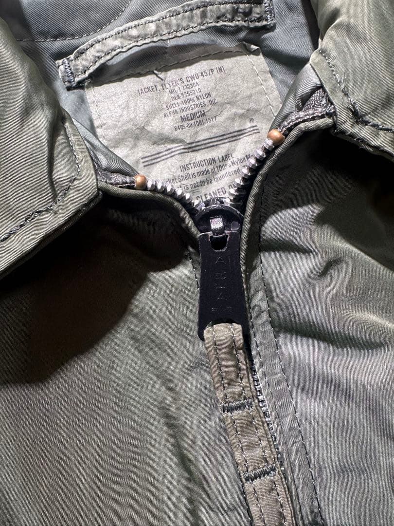 ALPHA CWU-45P USA 90s フライトジャケット M