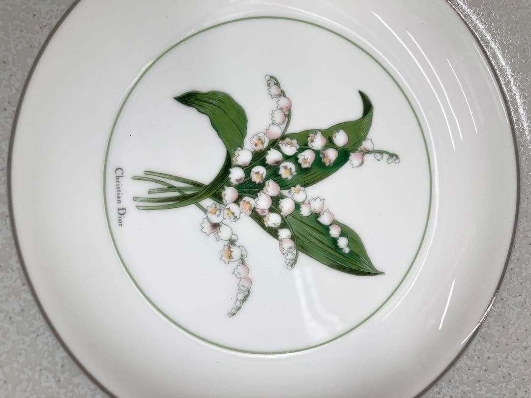 開封のみ Christian Dior ミリラフォーレ スープ 皿リム付23cm