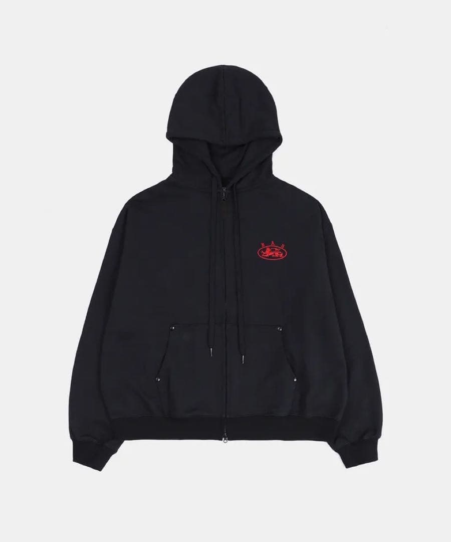 badblood ブラック パーカー S