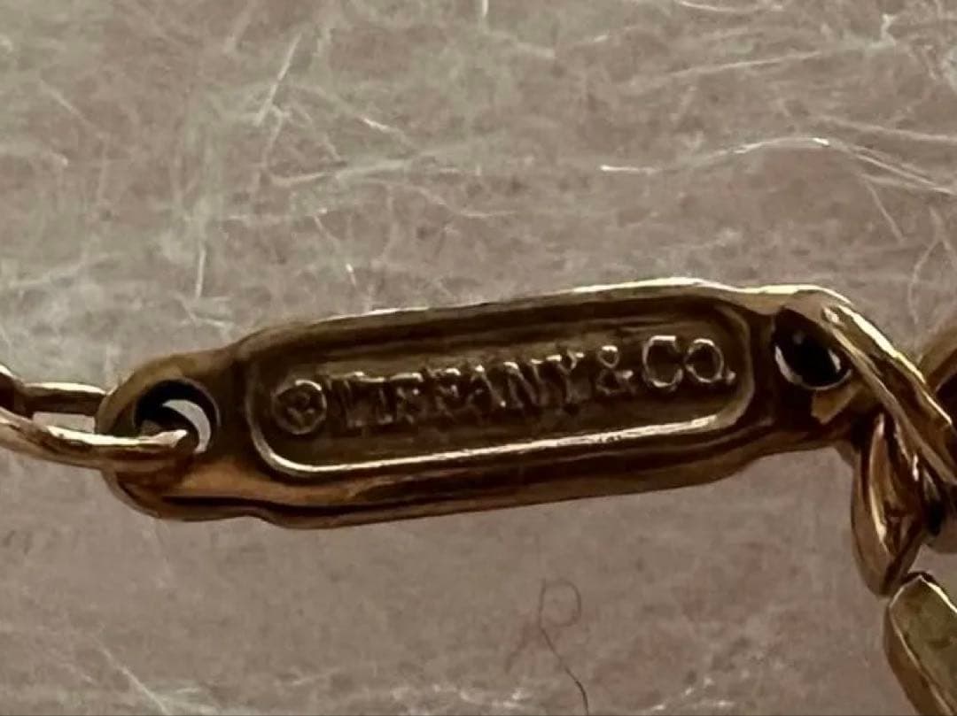 極美品レア　ティファニー 1837 インターロッキング ネックレス メタル