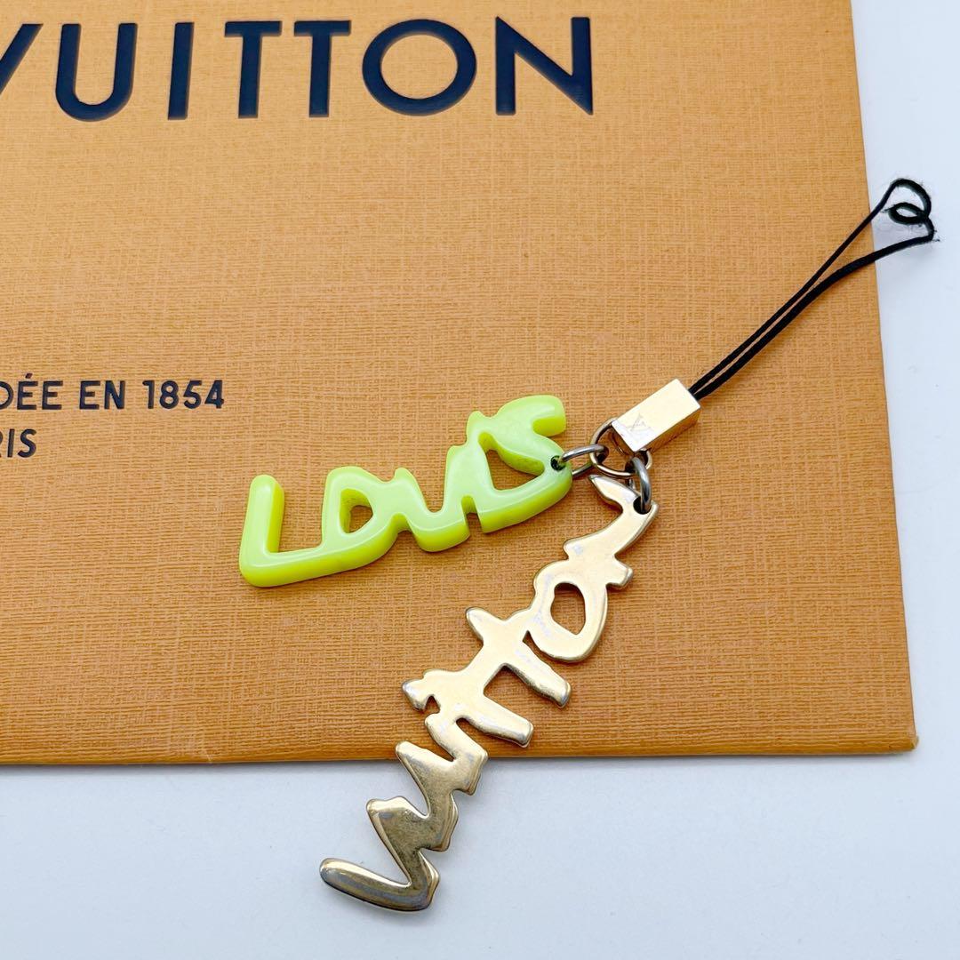 ルイヴィトン アクセソワール テレフォンヌ グラフィティ 携帯ストラップ 希少品