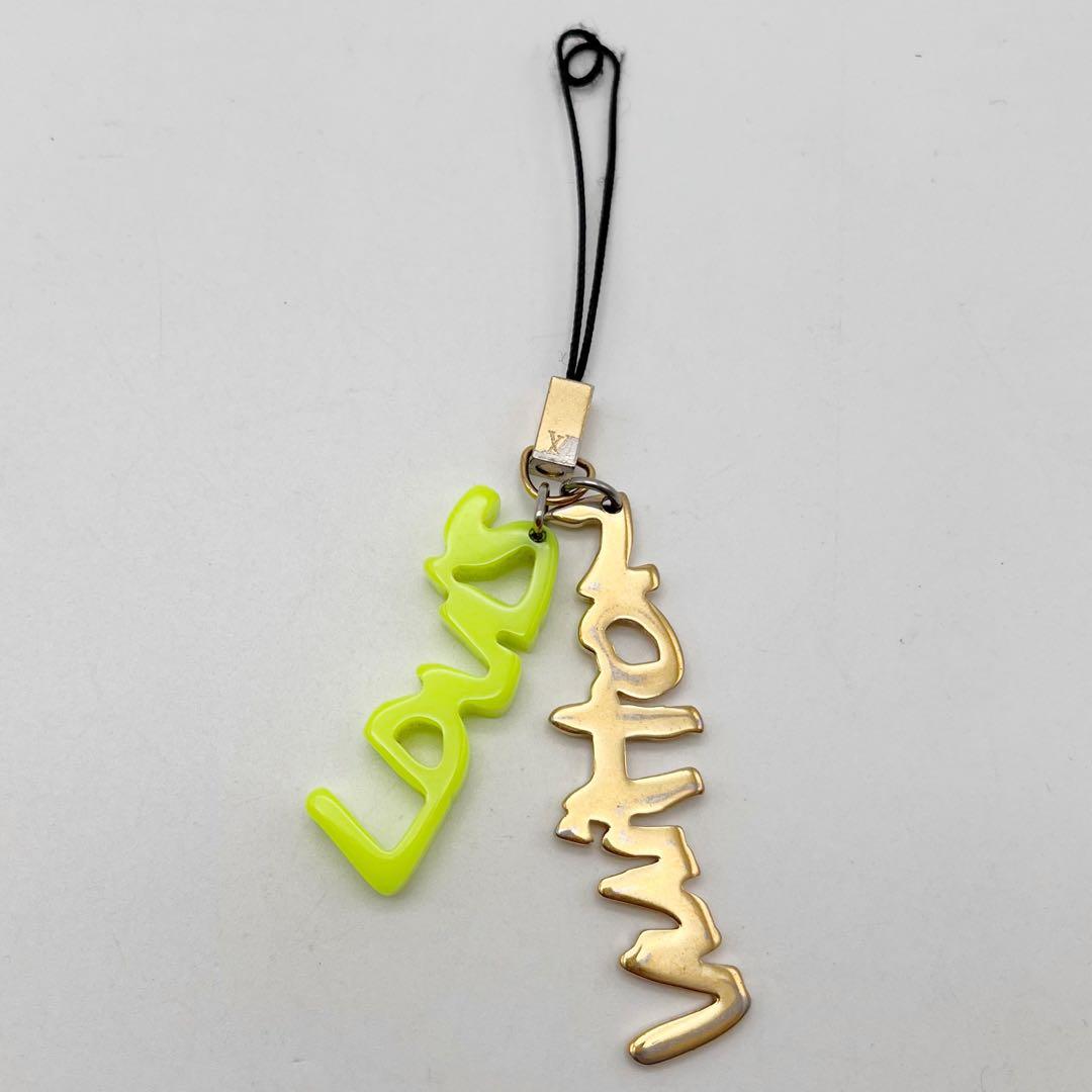 ルイヴィトン アクセソワール テレフォンヌ グラフィティ 携帯ストラップ 希少品