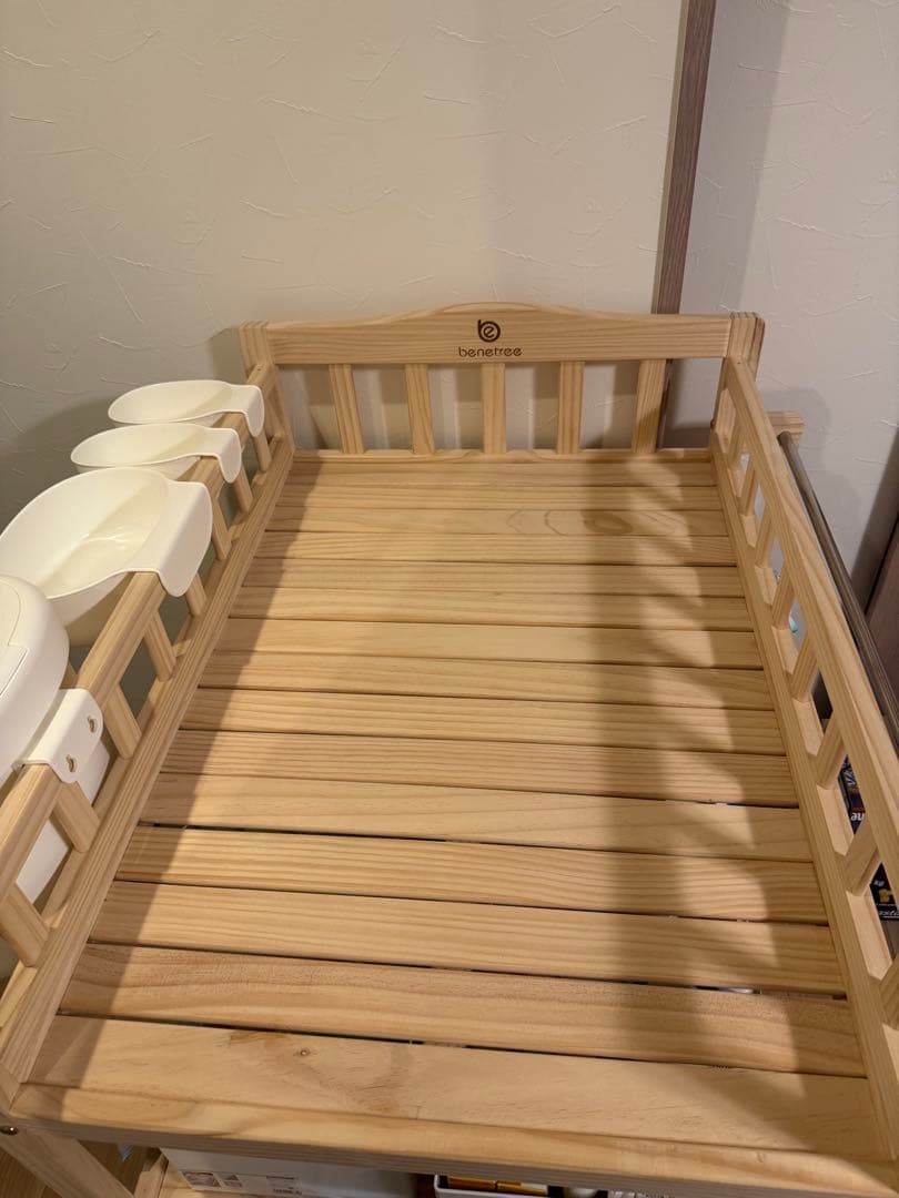 おむつ交換台 収納付き キャスター付き