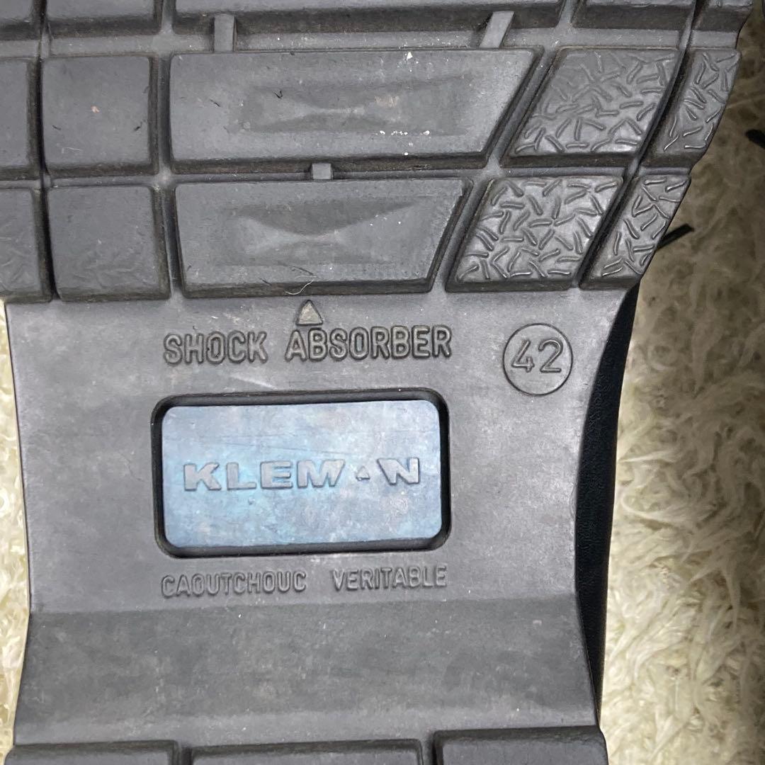 KLEMAN クレマン PADROR パドレ 革靴 チロリアンシューズ ブラック