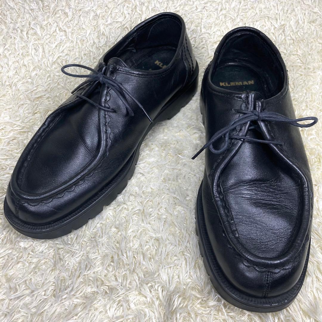 KLEMAN クレマン PADROR パドレ 革靴 チロリアンシューズ ブラック