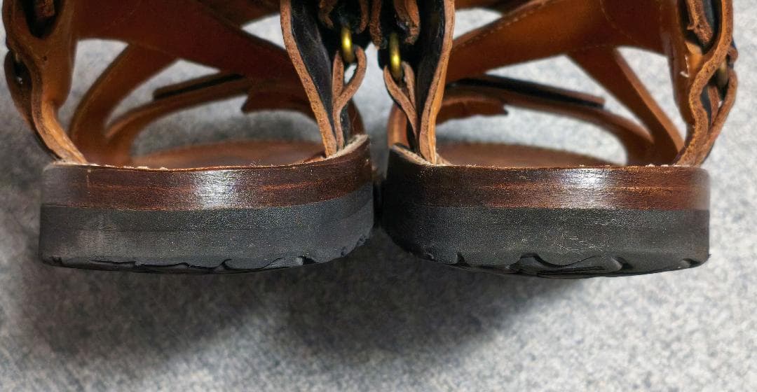 S*D様 TOKYO SANDALS/東京サンダル Xストラップ レザーサンダル