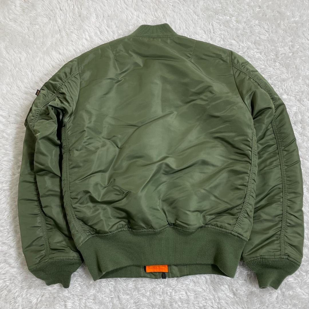 アルファインダストリーズ MA-1 フライトジャケット オリーブグリーン M