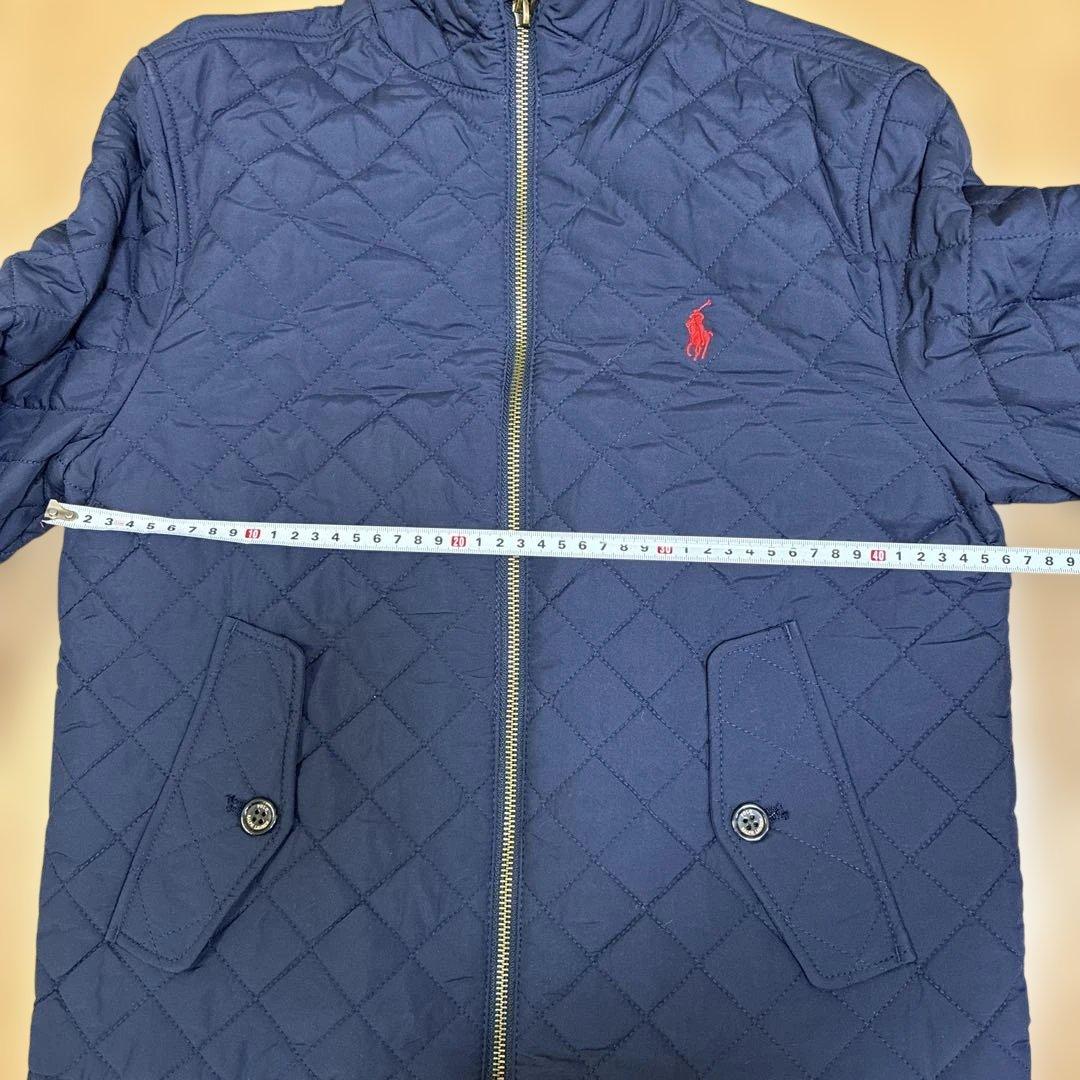新品★Polo Ralph Lauren ネイビー キルティングジャケット160