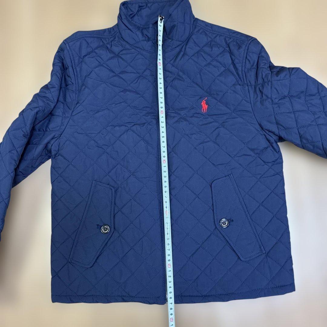 新品★Polo Ralph Lauren ネイビー キルティングジャケット160