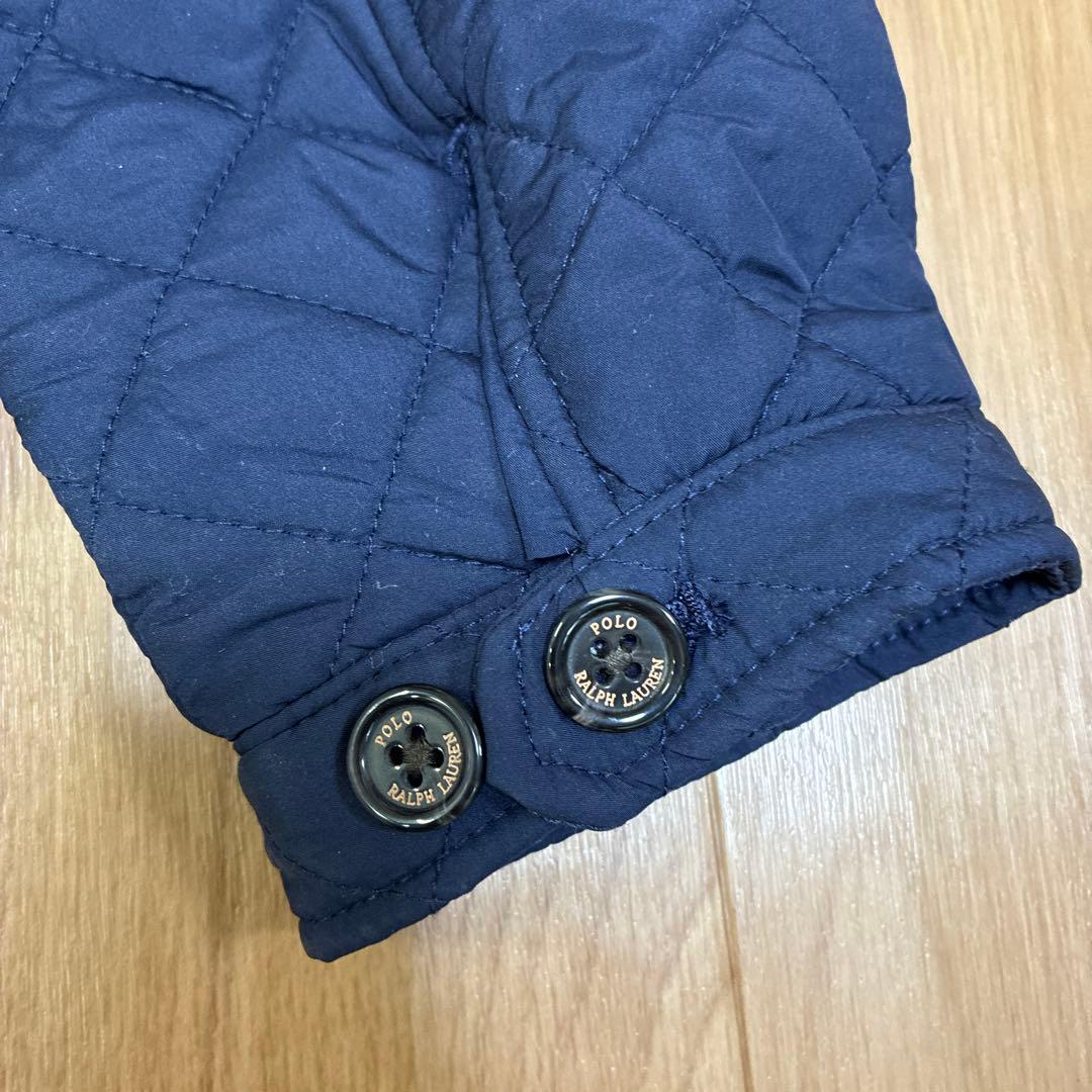新品★Polo Ralph Lauren ネイビー キルティングジャケット160