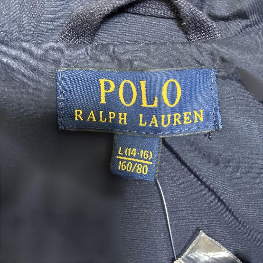 新品★Polo Ralph Lauren ネイビー キルティングジャケット160