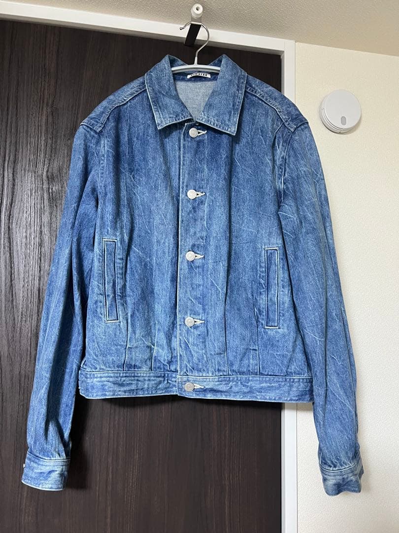 【美品】AURALEE デニムジャケット サイズ1