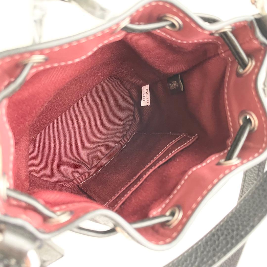 コーチ COACH ショルダーバッグ ジャガード デンプシー バケット 新品