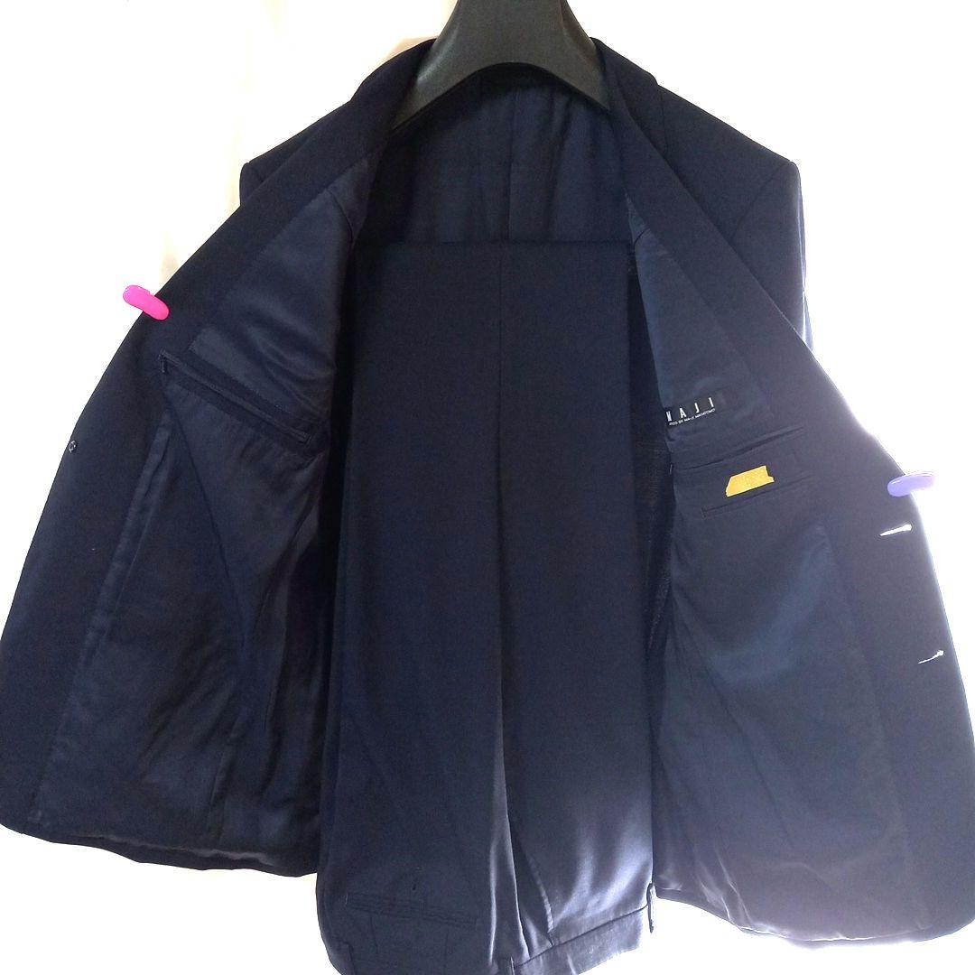 【美品】AOKI MAJI 　スーツ ネイビー A6　おまけ付き