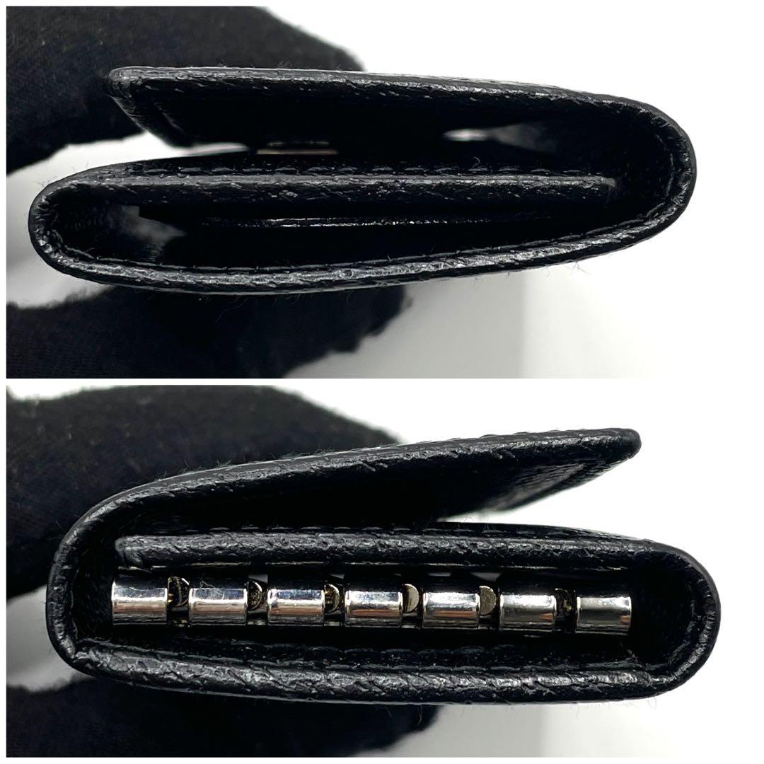 ✨未使用✨GUCCI グッチ レザー 6連 キーケース 黒 ユニセックス