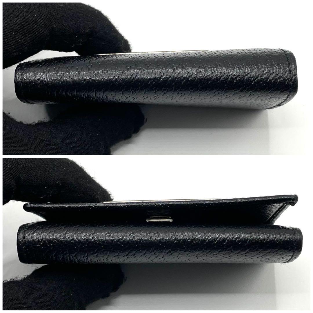 ✨未使用✨GUCCI グッチ レザー 6連 キーケース 黒 ユニセックス