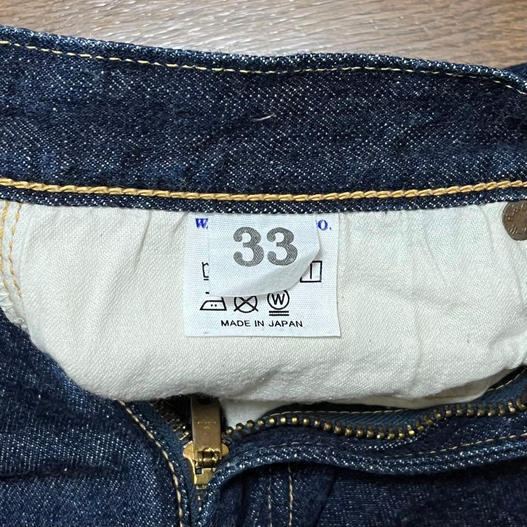 WAREHOUSE Lot DD-1550 デニムショーツ 33インチ